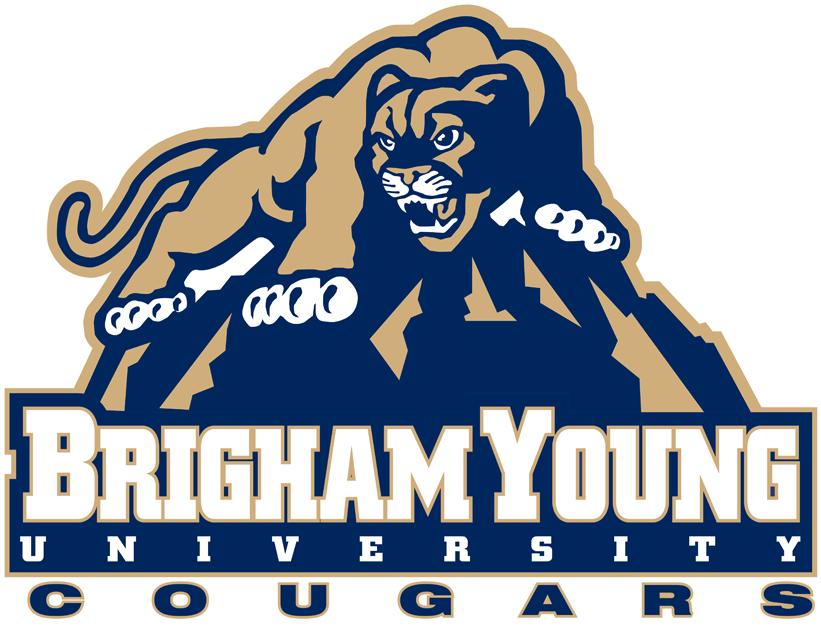 Brigham Young Cougars 1999-2004 Alternate Logo 02 iron on paper